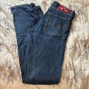 Kimes Ranch Men's Slim Jeans - Dark Blue